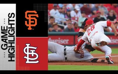 Giants vs. Cardinals Game Highlights (6/13/23) | MLB Highlights