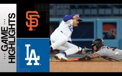 Giants vs. Dodgers Game Highlights (6/16/23) | MLB Highlights