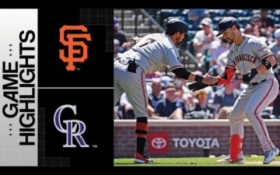 Giants vs. Rockies Game Highlights (6/8/23) | MLB Highlights