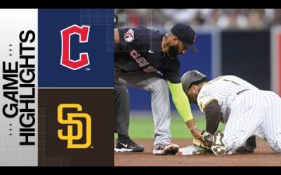 Guardians vs. Padres Game Highlights (6/13/23) | MLB Highlights