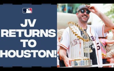 Justin Verlander returns to Houston where he won TWO World Series titles! (Astros career highlights)