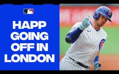 Makin’ it Happ-en in London!! Ian Happ crushes two homers in the first game of the London Series!