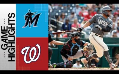 Marlins vs. Nationals Game Highlights (6/17/23) | MLB Highlights