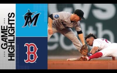 Marlins vs. Red Sox Game Highlights (6/28/23) | MLB Highlights