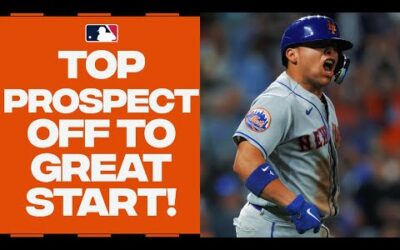 Mets phenom Francisco Alvarez is off to a BLAZING start and making BIG IMPRESSION early in career!!!