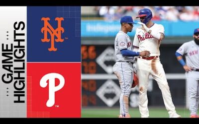 Mets vs. Phillies Game Highlights (6/24/23) | MLB Highlights