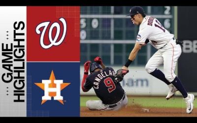 Nationals vs. Astros Game Highlights (6/13/23) | MLB Highlights