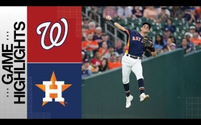 Nationals vs. Astros Game Highlights (6/14/23) | MLB Highlights