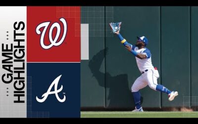 Nationals vs. Braves Game Highlights (6/10/23) | MLB Highlight