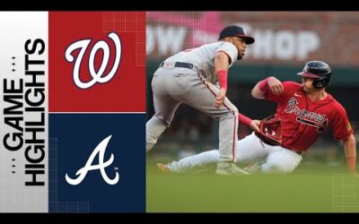 Nationals vs. Braves Game Highlights (6/9/23) | MLB Highlight