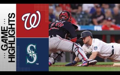 Nationals vs. Mariners Game Highlights (6/27/23) | MLB Highlights