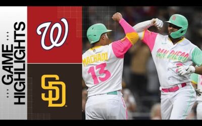 Nationals vs. Padres Game Highlights (6/23/23) | MLB Highlights