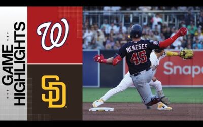 Nationals vs. Padres Game Highlights (6/24/23) | MLB Highlights