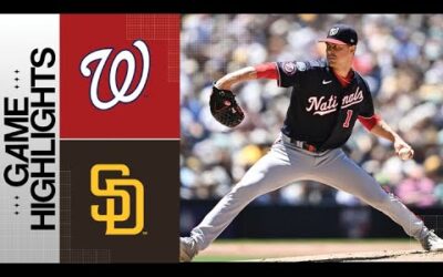 Nationals vs. Padres Game Highlights (6/25/23) | MLB Highlights