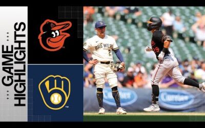 Orioles vs. Brewers Game Highlights (6/8/23) | MLB Highlights