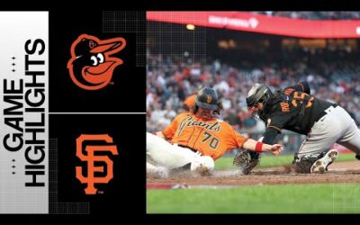 Orioles vs. Giants Game Highlights (6/2/23) | MLB Highlights