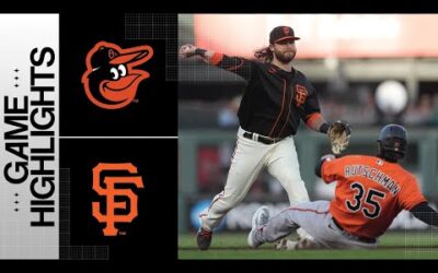 Orioles vs. Giants Game Highlights (6/3/23) | MLB Highlights