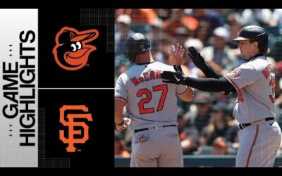 Orioles vs. Giants Game Highlights (6/4/23) | MLB Highlights