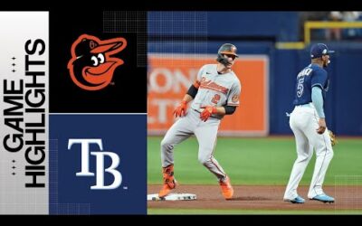 Orioles vs. Rays Game Highlights (6/20/23) | MLB Highlights