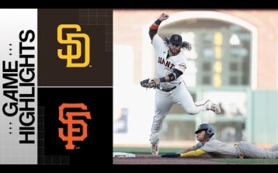 Padres vs. Giants Game Highlights (6/19/23) | MLB Highlights