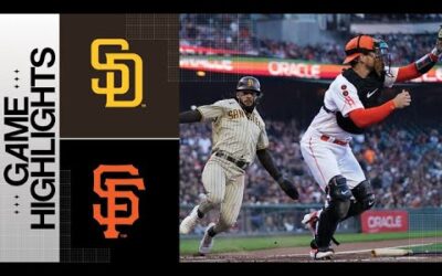 Padres vs. Giants Game Highlights (6/20/23) | MLB Highlights