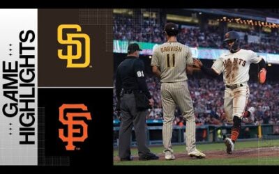 Padres vs. Giants Game Highlights (6/21/23) | MLB Highlights