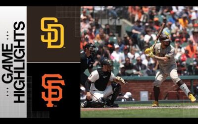 Padres vs. Giants Game Highlights (6/22/23) | MLB Highlights