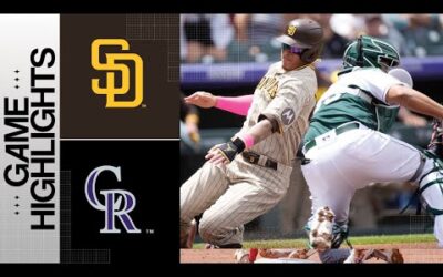 Padres vs. Rockies Game Highlights (6/10/23) | MLB Highlight