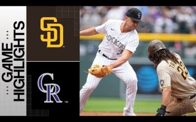 Padres vs. Rockies Game Highlights (6/11/23) | MLB Highlight