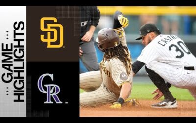 Padres vs. Rockies Game Highlights (6/9/23) | MLB Highlights