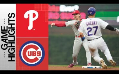 Phillies vs. Cubs Game Highlights (6/27/23) | MLB Highlights