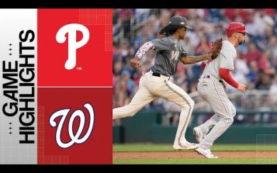 Phillies vs. Nationals Game Highlights (6/2/23) | MLB Highlights