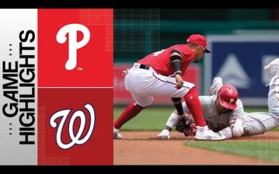 Phillies vs. Nationals Game Highlights (6/4/23) | MLB Highlights