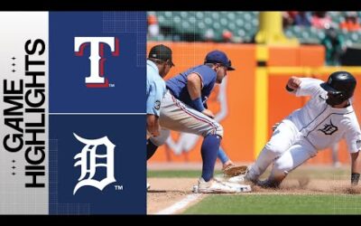 Rangers vs. Tigers Game Highlights (5/31/23) | MLB Highlights