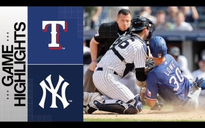 Rangers vs. Yankees Game Highlights (6/24/23) | MLB Highlights