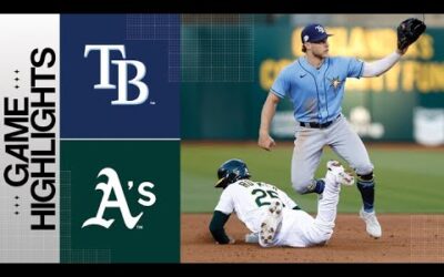 Rays vs. A’s Game Highlights (6/12/23) | MLB Highlights