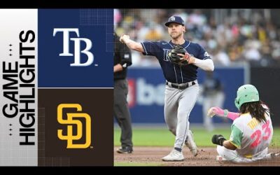 Rays vs. Padres Game Highlights (6/16/23) | MLB Highlights