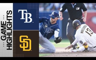 Rays vs. Padres Game Highlights (6/17/23) | MLB Highlights