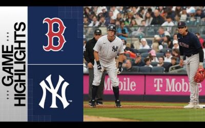 Red Sox vs. Yankees Game Highlights (6/9/23) | MLB Highlight