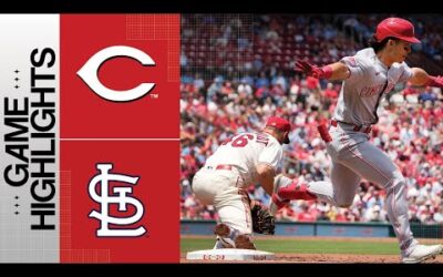 Reds vs. Cardinals Game Highlights (6/10/23) | MLB Highlight