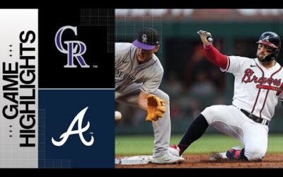 Rockies vs. Braves Game Highlights (6/15/23) | MLB Highlights