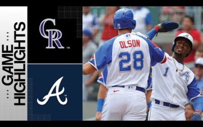 Rockies vs. Braves Game Highlights (6/17/23) | MLB Highlights