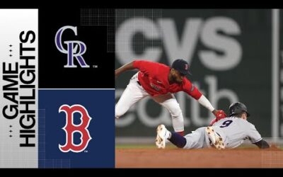 Rockies vs. Red Sox Game Highlights (6/14/23) | MLB Highlights