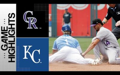 Rockies vs. Royals Game Highlights (6/4/23) | MLB Highlights