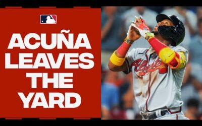 Ronald Acuña Jr. rounds the bases on his 16th homer!