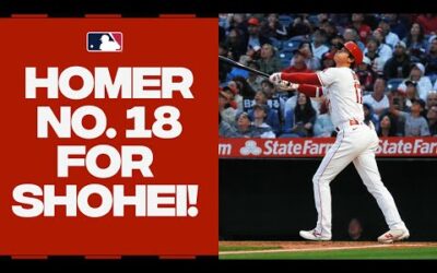 Shohei Ohtani GOES YARD for the 18th time this year!