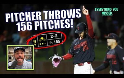 Stanford senior throws 156 pitches and quarterback plays through injury | Things You Missed