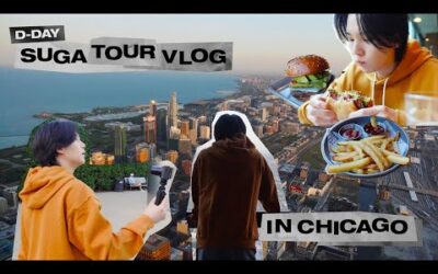 [SUGA VLOG] D-DAY TOUR in Chicago