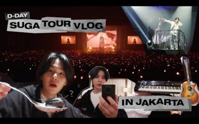 [SUGA VLOG] D-DAY TOUR in Jakarta