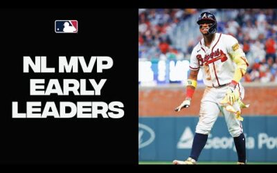 The NL MVP race is HEATING UP! Check out the early favorites for the award!